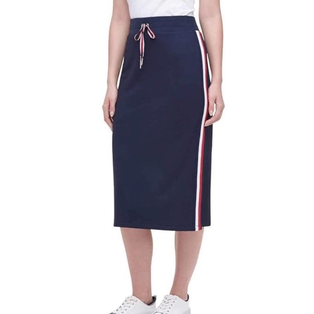Tommy Hilfiger Navy Athletic Skirt S/Ch